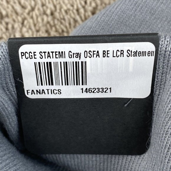 Michigan Local Crowns Beanie LCR Statement Patch Gray Cuffed Knit Hat OSFA NWT - Picture 4 of 4